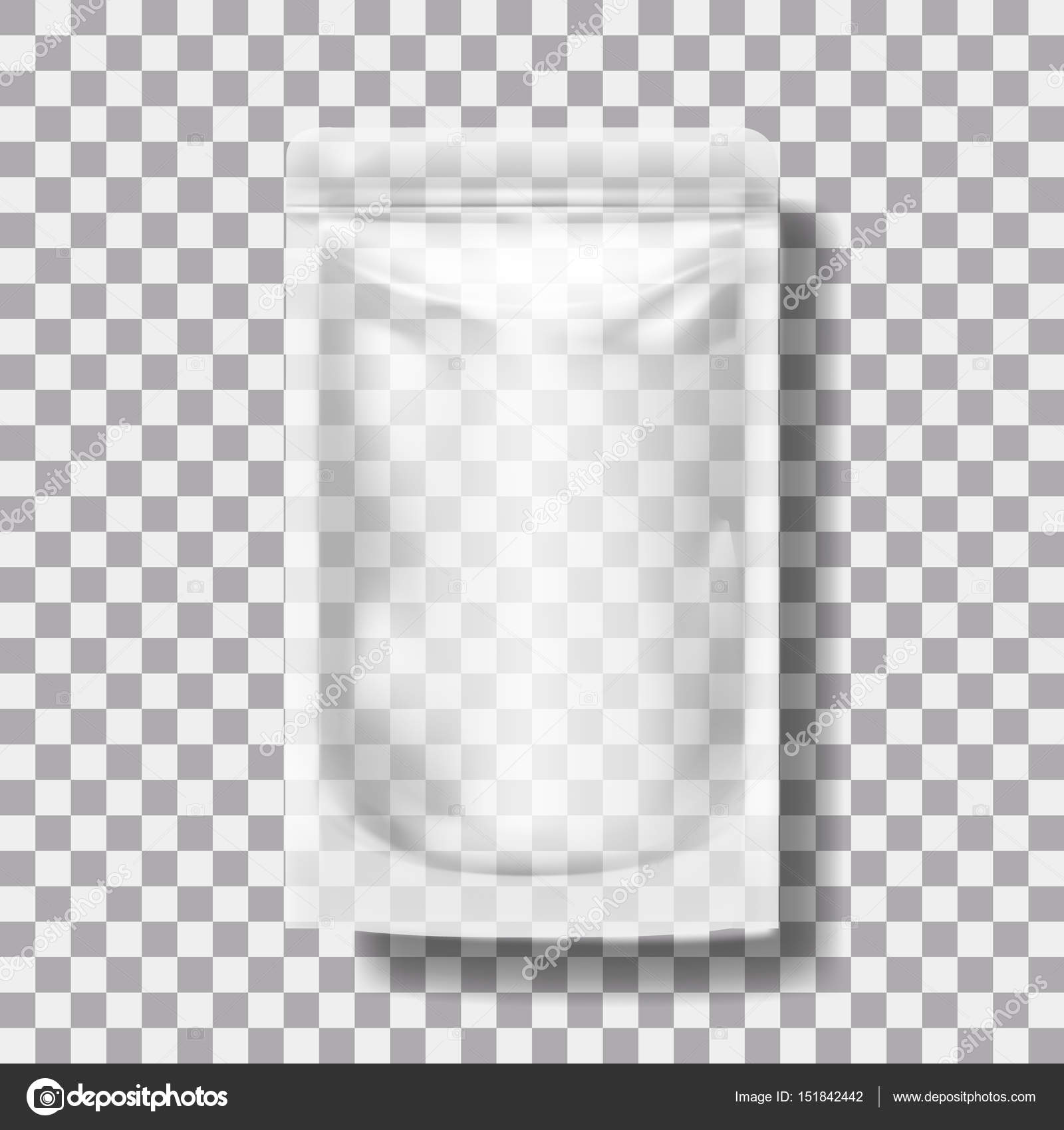 Download Transparent Blank Pouch With Zipper Pack For Sauce Mayonnaise Or Ketchup Stock Vector C Prahprah 151842442 PSD Mockup Templates