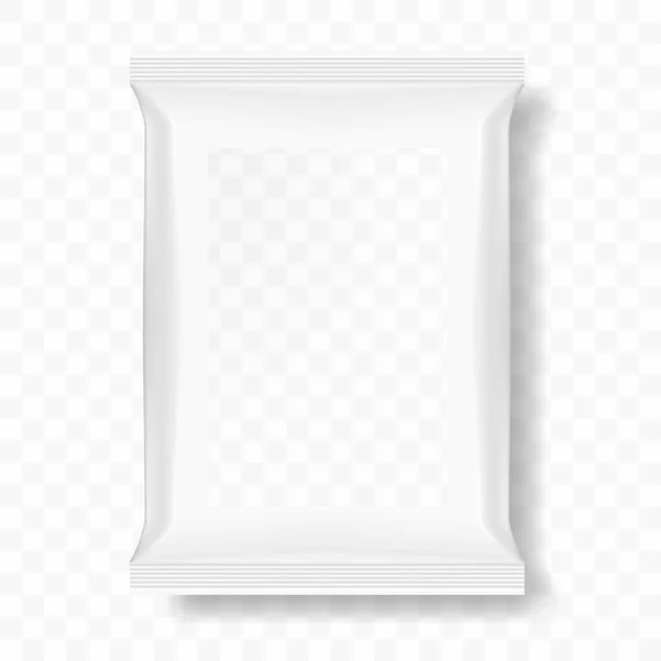 Yemek veya aperatif şeffaf pencere şablonuyla için çanta