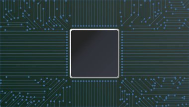 Vektör devre kartı Techno arka plan