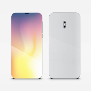 3D gerçekçi Smartphone cep telefonu