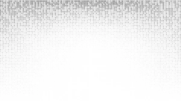 Градиентный двоичный код Цифры фон — стоковый вектор