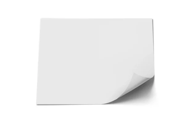 White Clear A4 Paper Sheet with Shadow — стоковый вектор