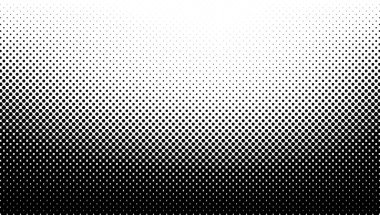 2D Abstract BW Halftone Wave Simple Background clipart