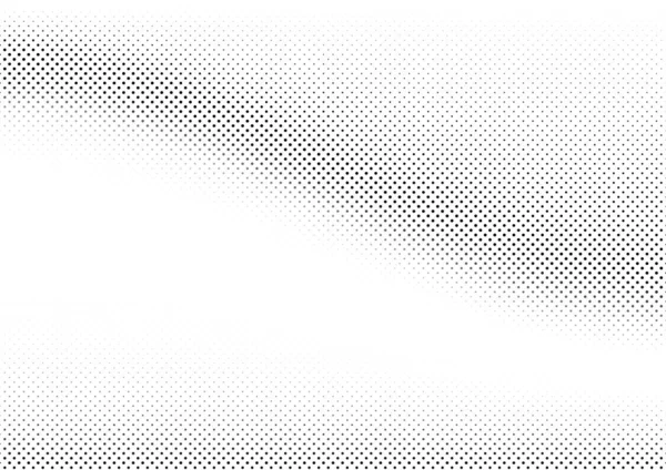 3D Abstrait BW Halftone Dotted Grunge Retour — Image vectorielle