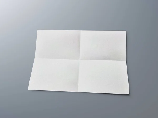 Note de feuille de papier plié avec ombre transparente — Image vectorielle