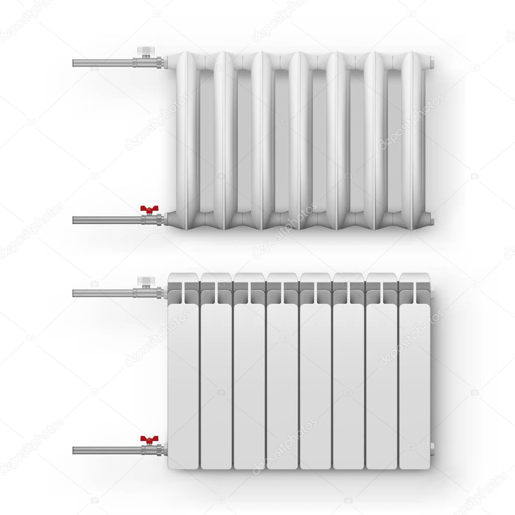 3d Iron And Aluminum Central Heating Battery