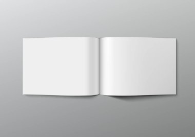 A4 A4 Gri Alan Broşür Kapağı