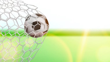 Fotokopi Alanı ile Hedef Konseptinde Futbol Topu