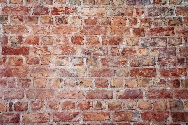 Текстура стіни з червоної цегли — стокове фото