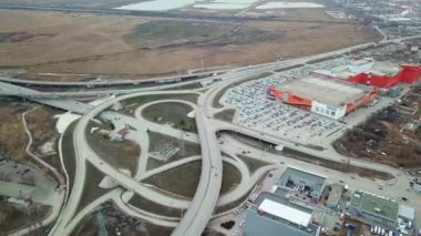 Yol kesişiminin üst görüntüsü, Megamag Rostov-na-Donu