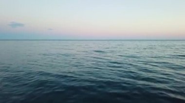 July 2017 sea near border of Abkhazia and Russia