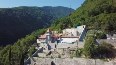 Old Gagra Abkhazia. Abandoned castle 24.07.2018