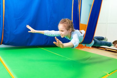 Duyusal entegrasyondaki kız 