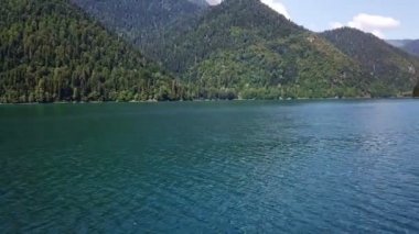 25.07.2018 Ritsa Gölü Abhazya suları üzerinde çekim