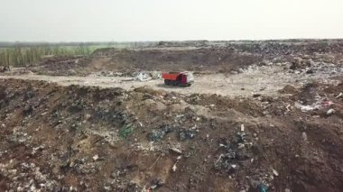 03 / 31 / 2020 Rusya Rostov Aksay Büyük çöplük sahada