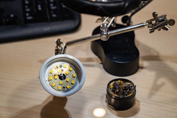 repair of led lamps, the replacement of the diode.