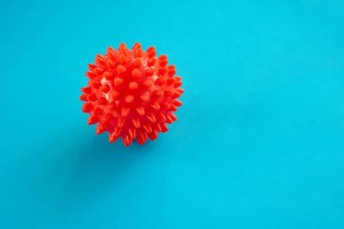 Coronavirus hastalığının mavi modeli COVID-19