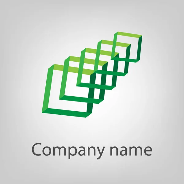 Modernes Icon Design Logo-Element. am besten für Identität, Logos, Branding und Corporate Design — Stockvektor