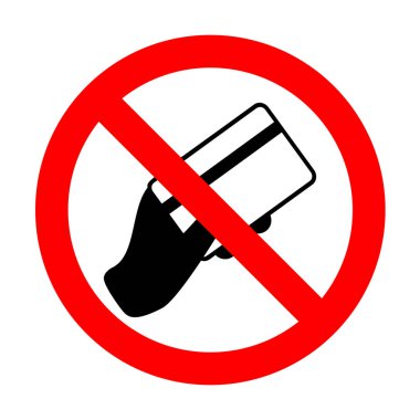 Bir kredi kartı tutan yok el. 