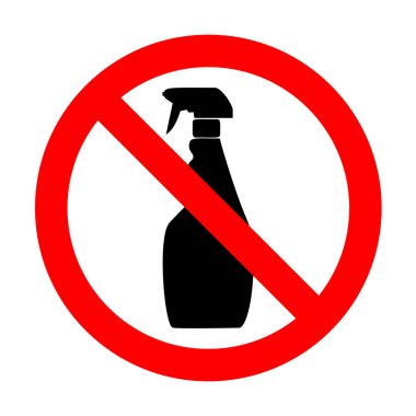 Temizlik için hiçbir plastik şişe. 