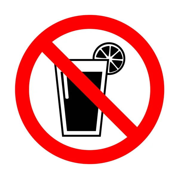 No Glass of juice icons. — Stock Vector