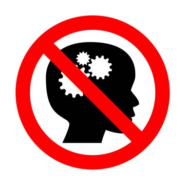 Hiç düşünme baş işareti. 