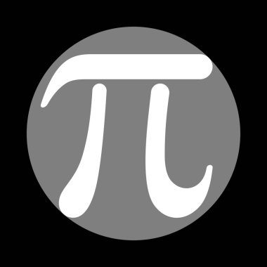 Bowling işareti illüstrasyon. Siyah ba, gri daire içinde beyaz simgesi