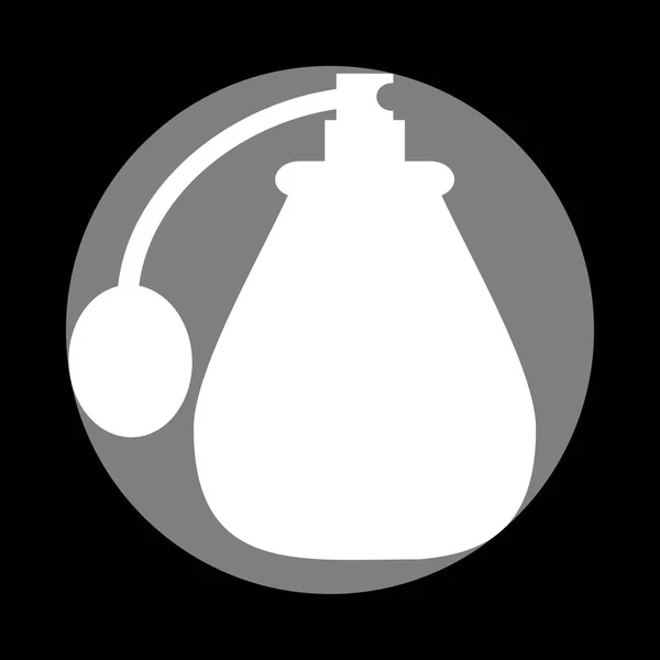 Vektor černý parfém sada ikon. Icon objekt parfém, parfémy ikonu — Stockový vektor