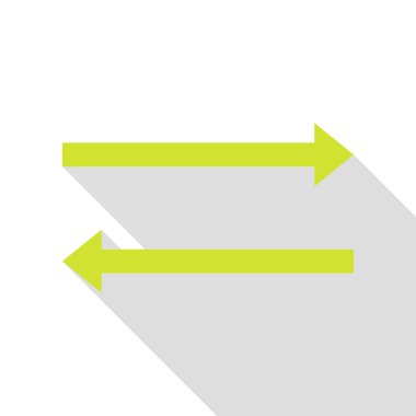 Ok basit kayıt. Düz stil gölge yolu ile armut simgesi.