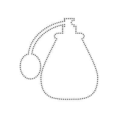 Vektör siyah parfüm Icon set. Simge nesne parfüm, parfüm simgesi