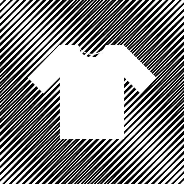 Illustration für T-Shirt-Zeichen. Vektor. Symbol. Loch im Moorhintergrund — Stockvektor