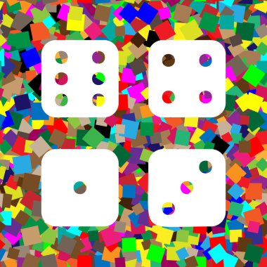 Şeytanlar kemikler, dişler imzala. Vektör. Beyaz renkli backg simgesine