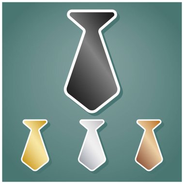 Kabartma işareti. Gri, altın, gümüş ve bronz renkli metalik simgeler seti. Beyaz çizgili ve Viridan arka planında gölgeli..