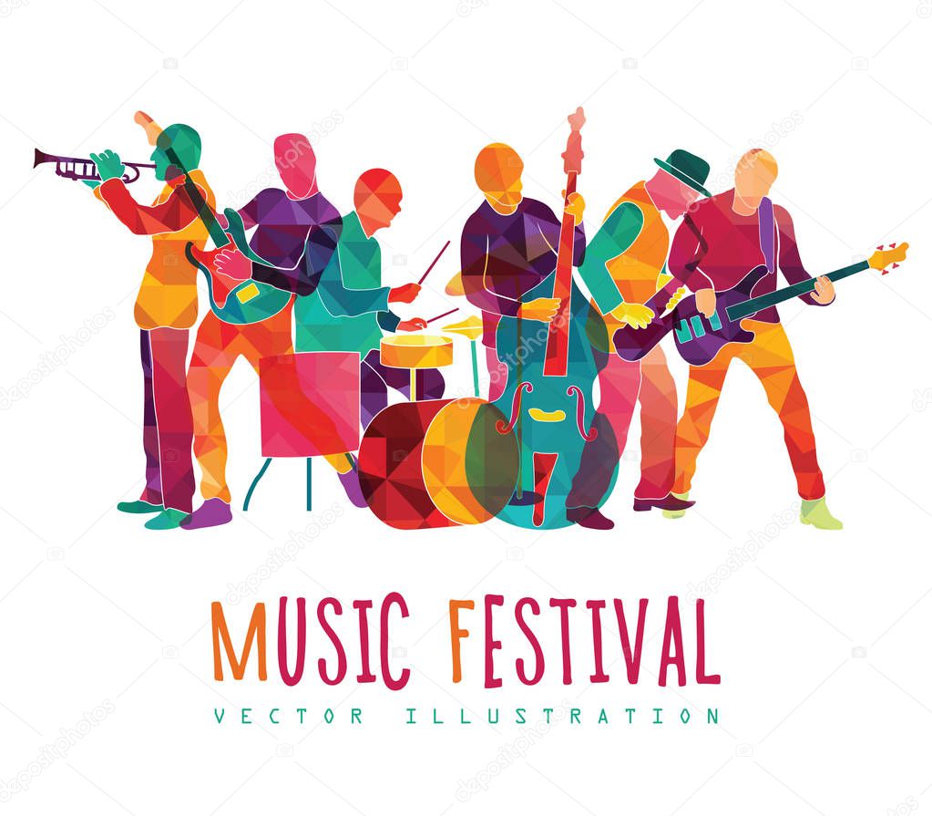 music background vector illustration 