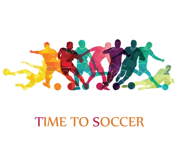 Soccer Background Vector Illustration Vector Graphics