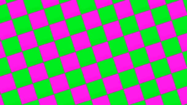 The animated background of colored squares. — Stock Video