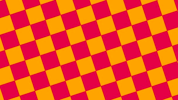 Анімований фон з кольоровими квадратами . — стокове відео