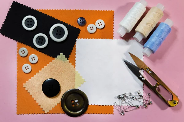 Arka plan için dikiş materal.