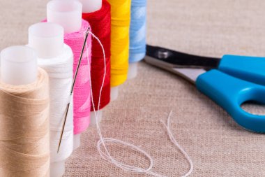 iş parçacığının makaralar.