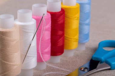 iş parçacığının makaralar.