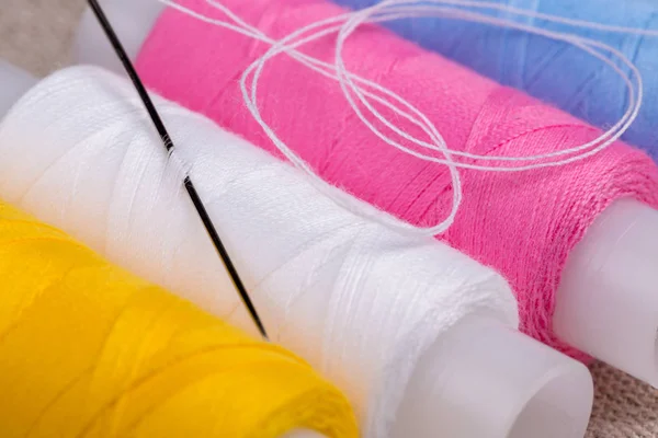 iş parçacığının makaralar.