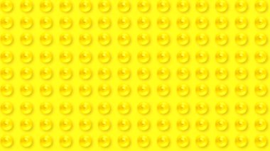 Renkli bir arkaplan üzerinde dönen meyvelerle soyut video döngüsü.