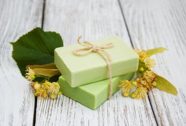 El yapımı linden sabun