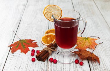 Sıcak sıcak şarap.