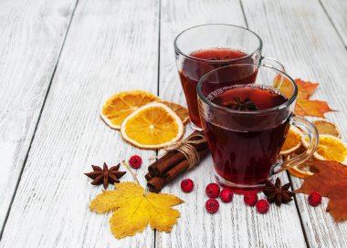 Sıcak sıcak şarap.