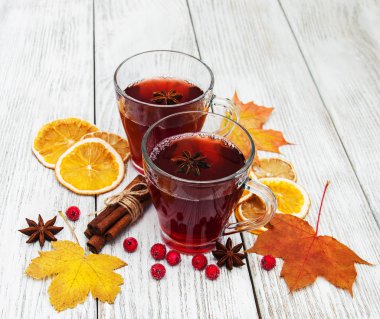 Sıcak sıcak şarap.