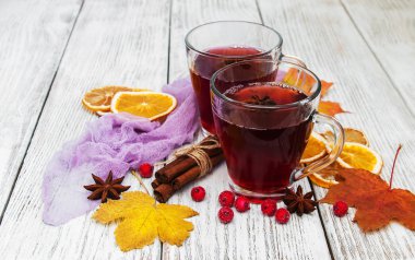 Sıcak sıcak şarap.