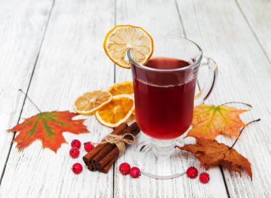 Sıcak sıcak şarap.