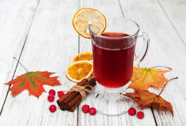 Sıcak sıcak şarap.