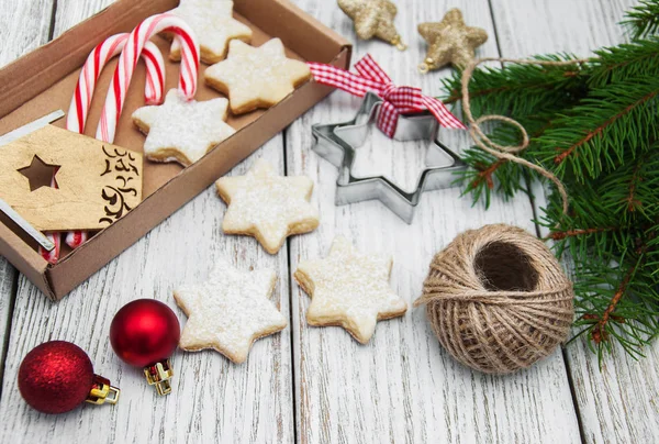 Süslü Noel kurabiyeleri